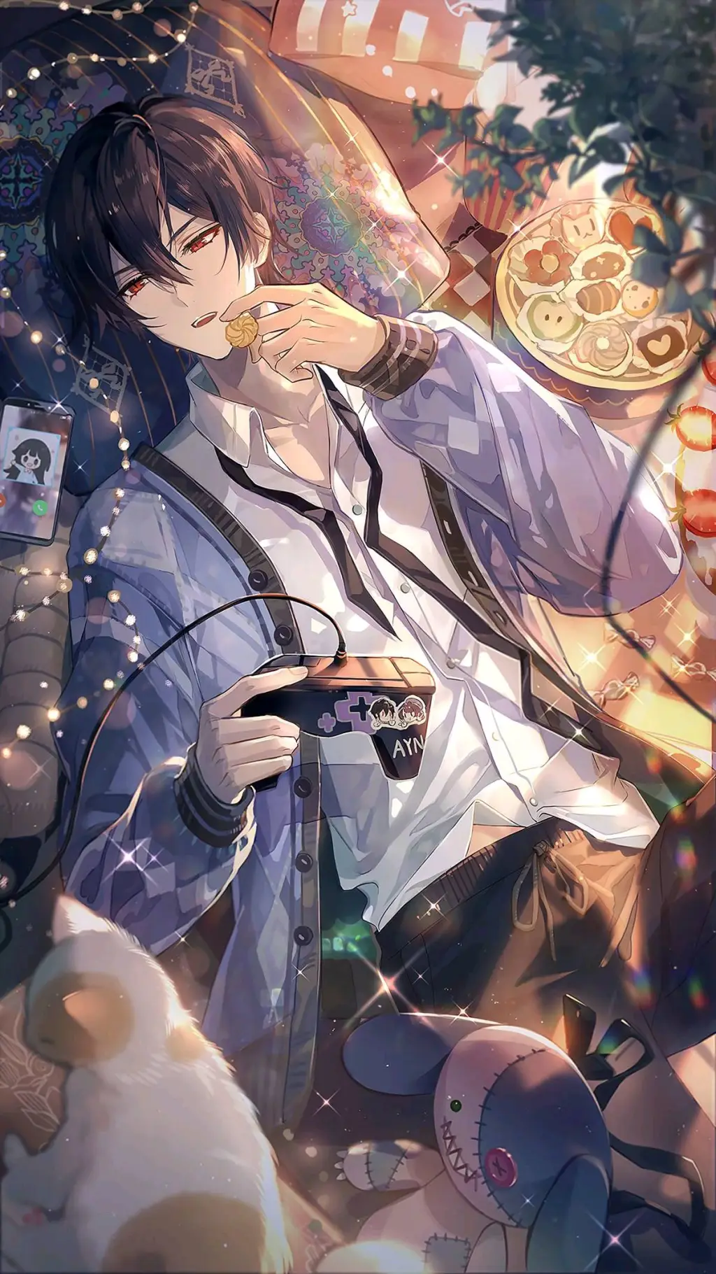 ai character: liam background