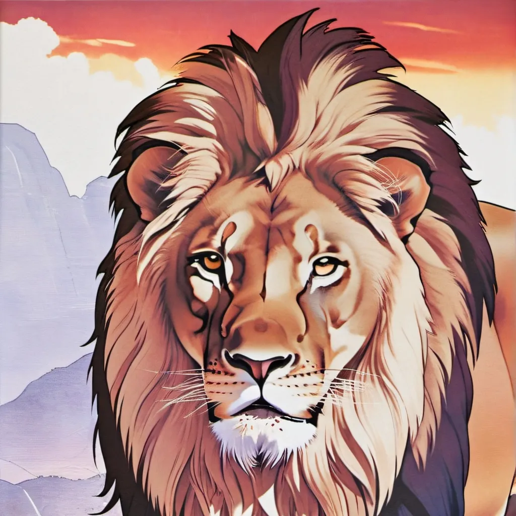 chat with ai character: lion