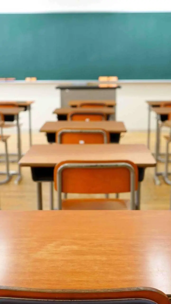 ai character: classroom  background