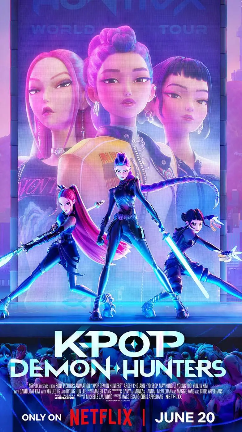 ai character: kpop demon hunters background