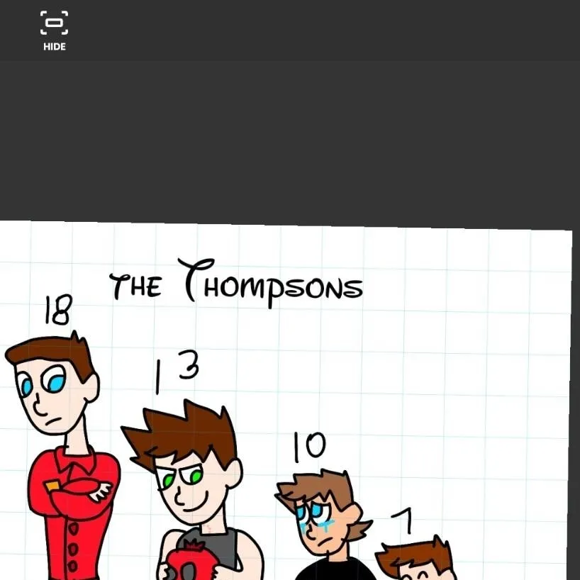 chat with ai character: Thompson siblings 