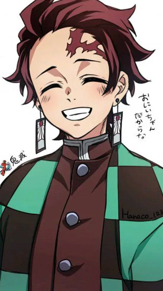 ai character: tanjiro Kamado  background