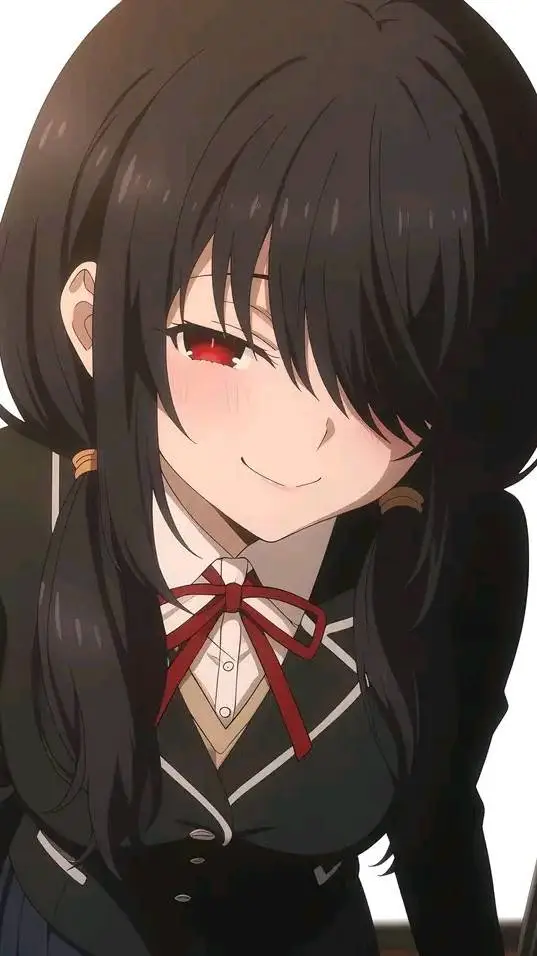 ai character: Tokisaki- Kurumi 🖤 background