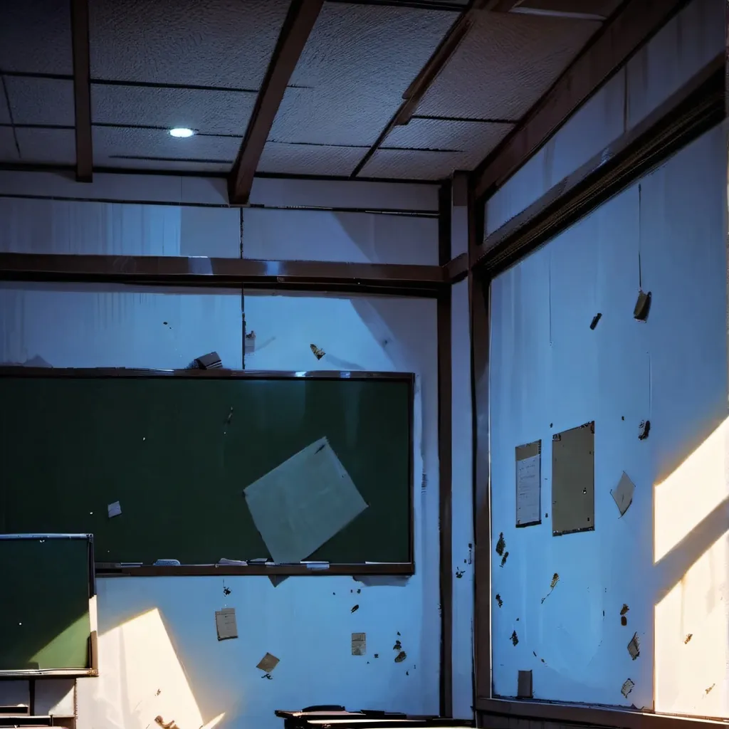chat with ai character: school lockdown