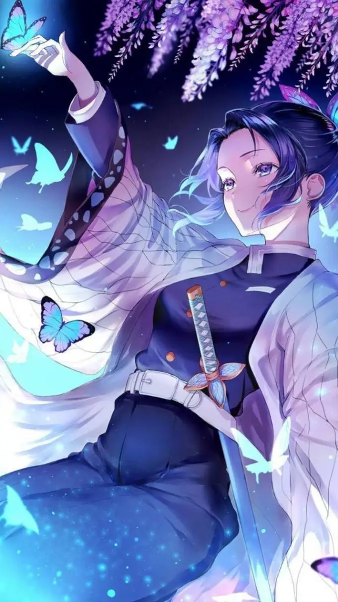 ai character: ♡шинобу♡ background