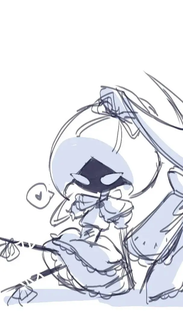 ai character: lace background