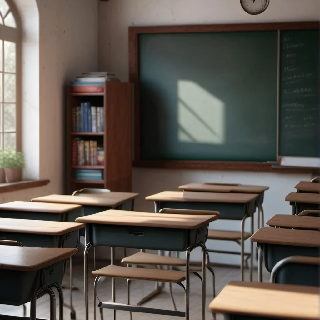 chat with ai character: classroom!