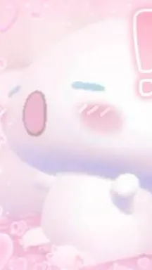 ai character: Cinnamonroll background