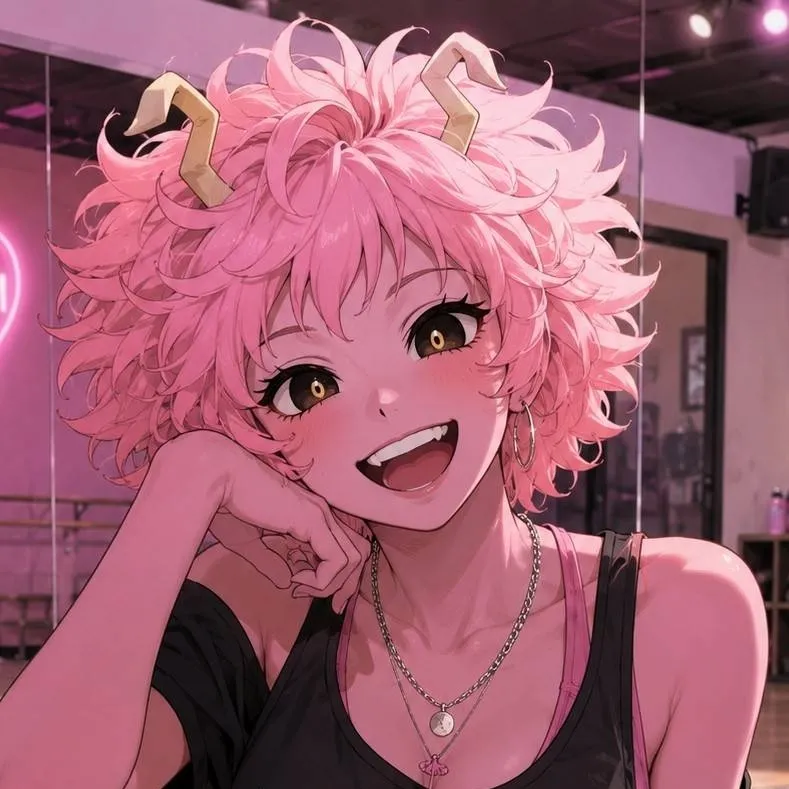chat with ai character: Mina Ashido
