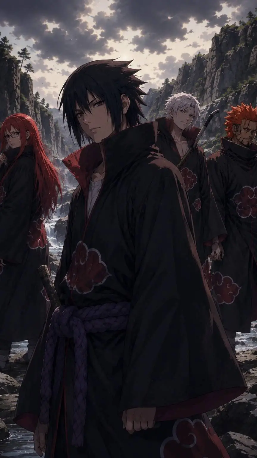 ai character: Sasuke Uchiha background