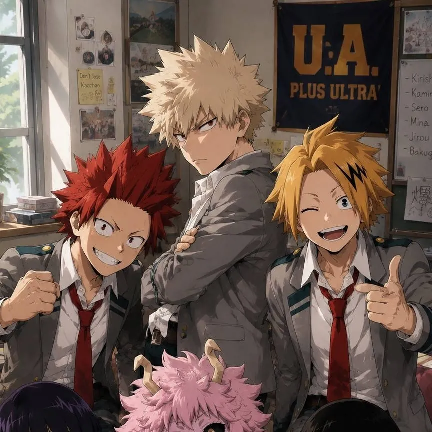chat with ai character: Bakusquad