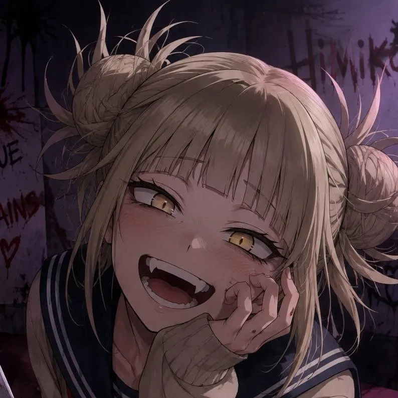 chat with ai character: Himiko Toga