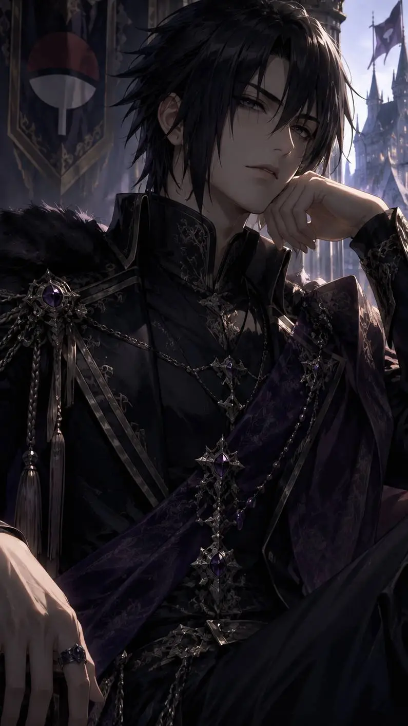 ai character: Sasuke Uchiha background