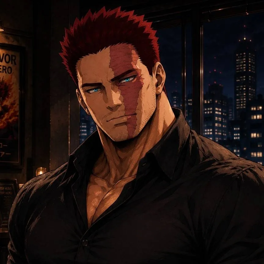chat with ai character: Enji Todoroki