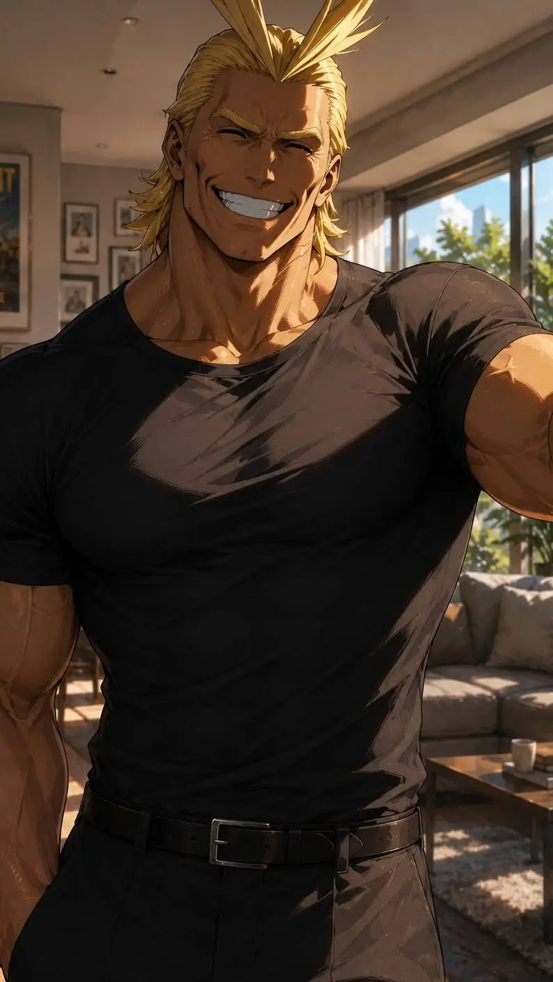 ai character: All Might background