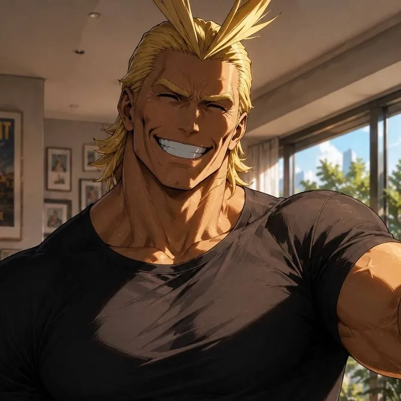 chat with ai character: All Might