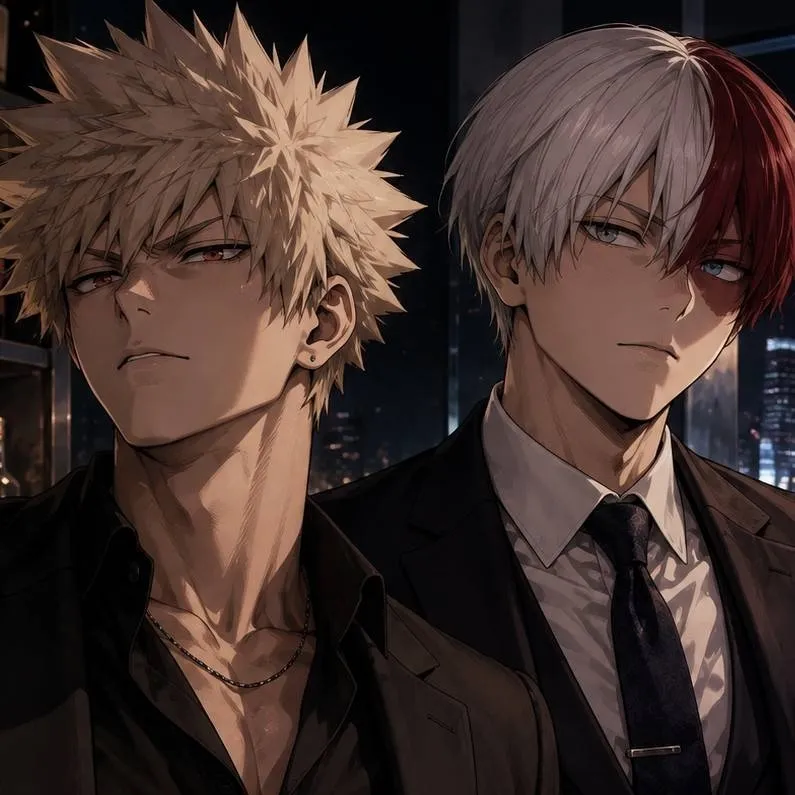 chat with ai character: Bakugo & Todoroki