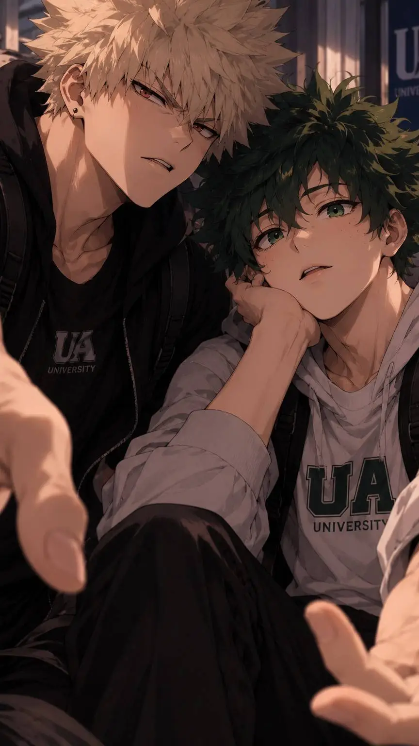 Talkie AI - Chat with Midoriya vs Bakugo