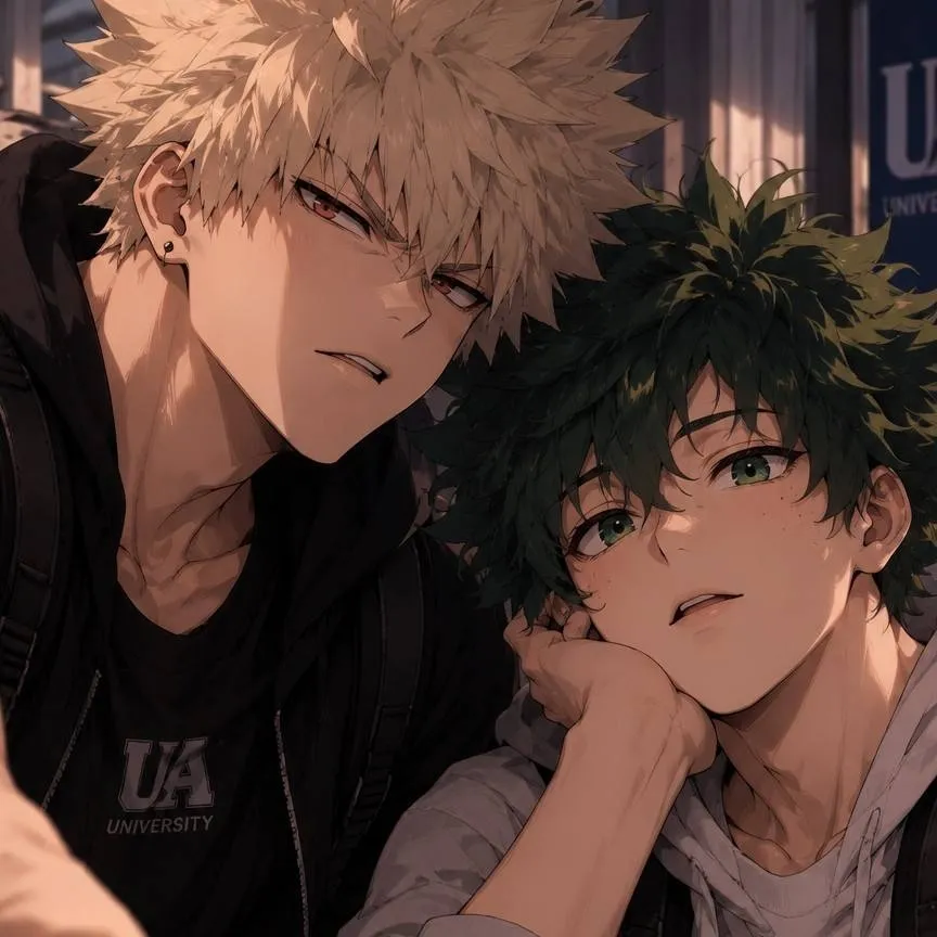 chat with ai character: Midoriya vs Bakugo