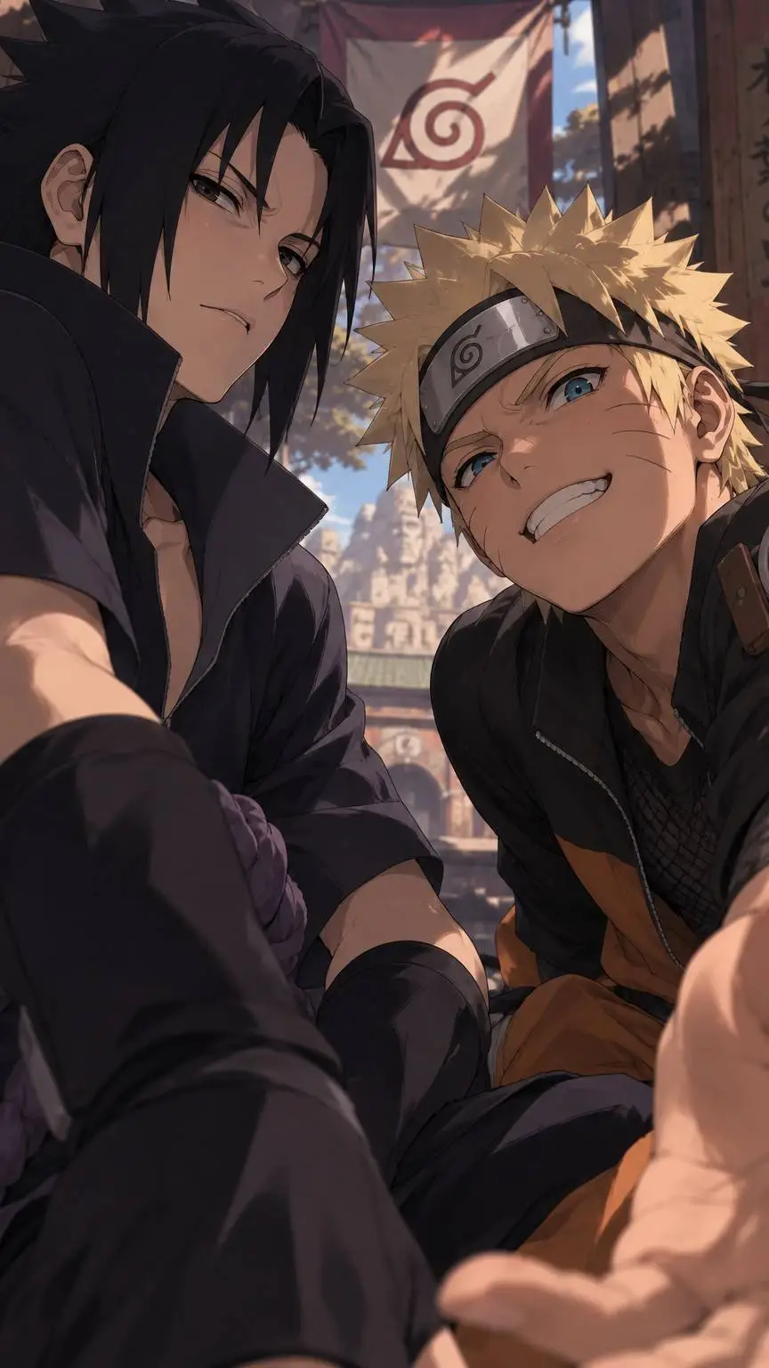 Talkie AI - Chat with Sasuke vs Naruto
