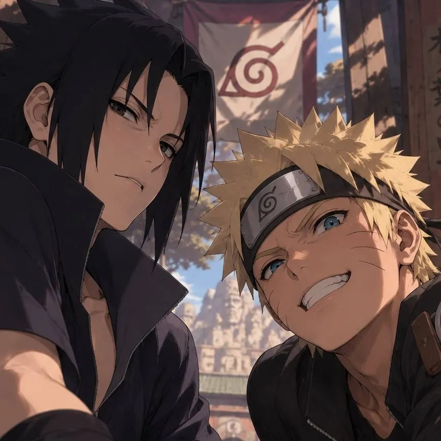 chat with ai character: Sasuke vs Naruto