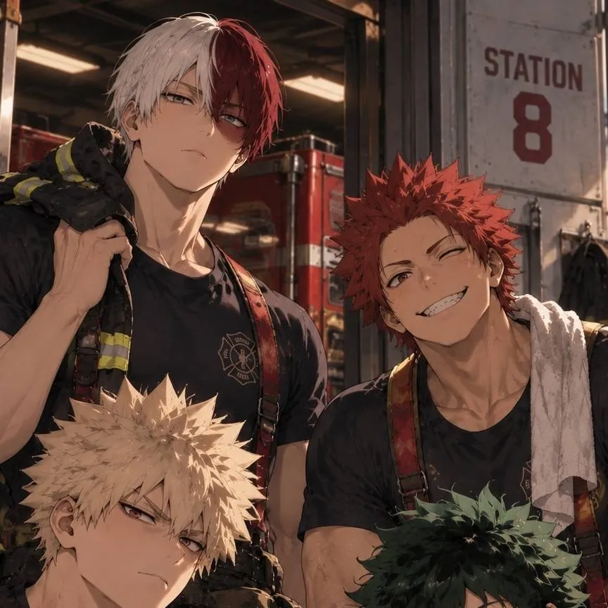chat with ai character: MHA Firefighters