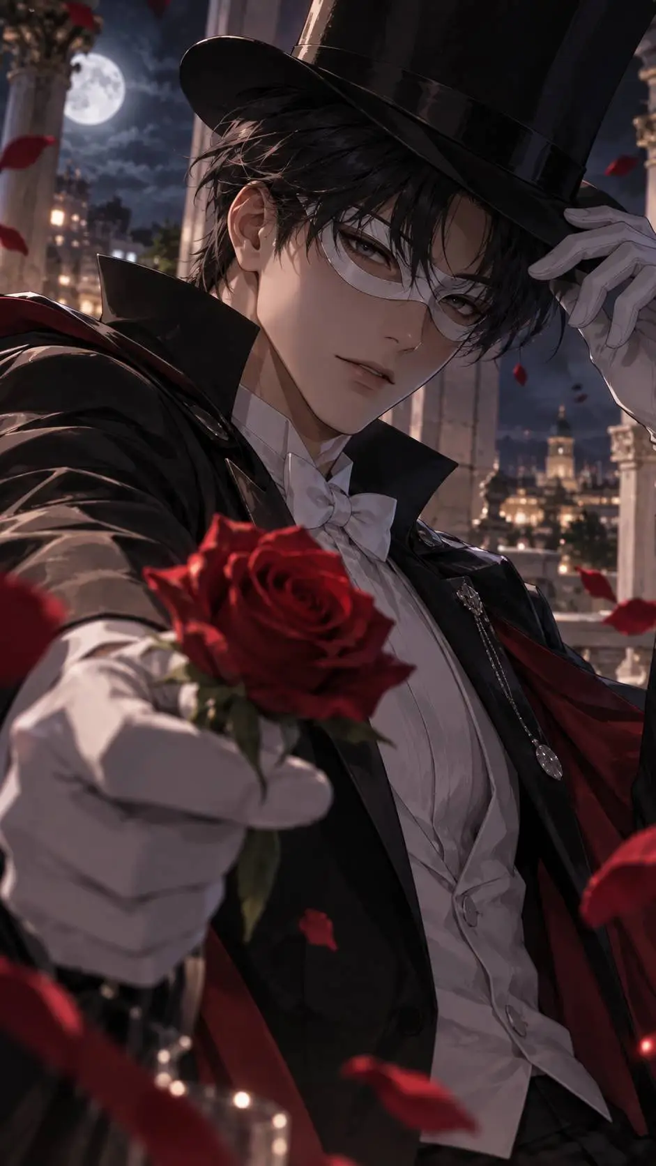 ai character: Mamoru Chiba background