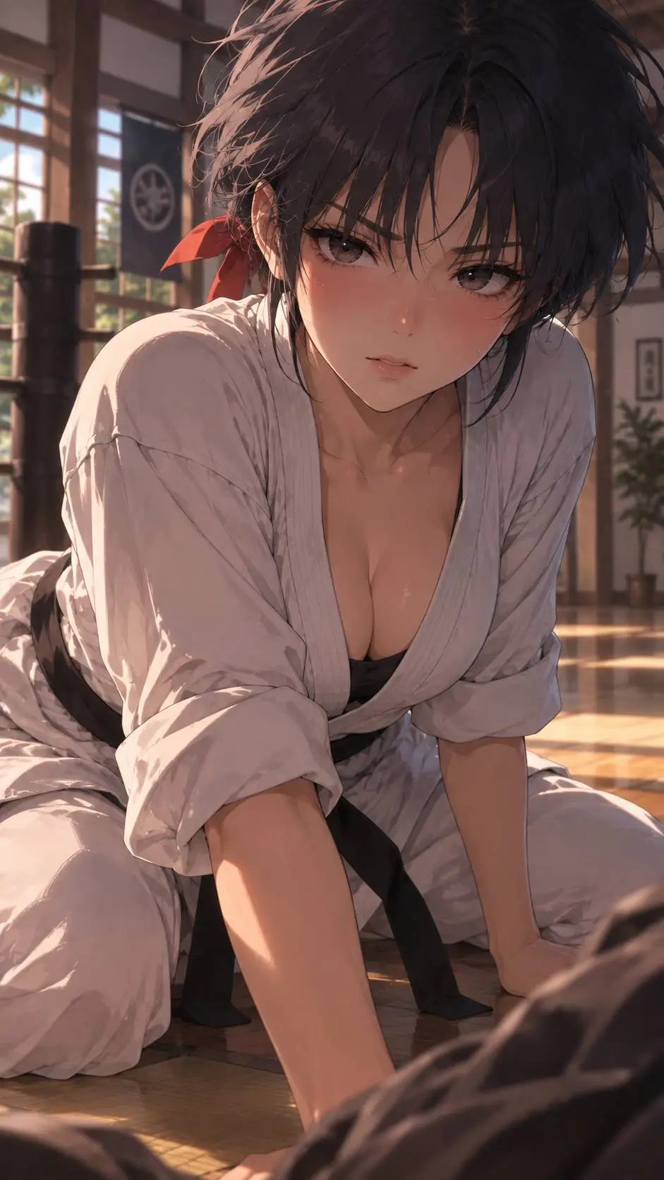 ai character: Akane Tendo background