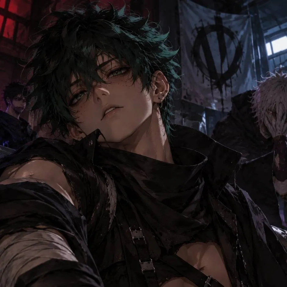 chat with ai character: Villain Deku