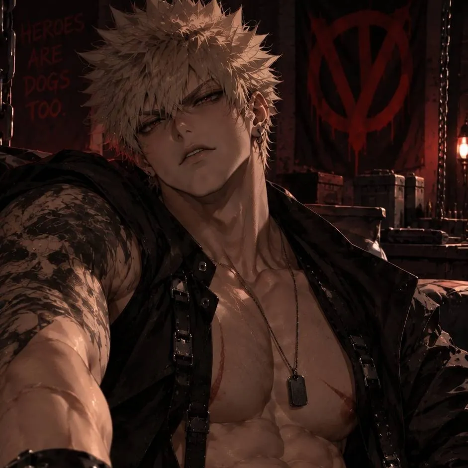 chat with ai character: Villain Bakugo