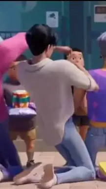 ai character: Kpop Demon Battler background