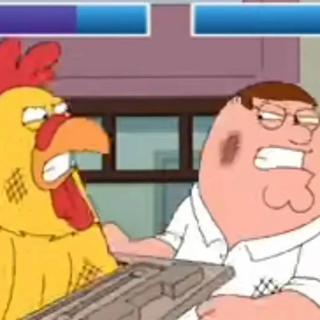 chat with ai character: Ernie vs peter 4