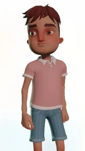 ai character:  Bad Aaron  background