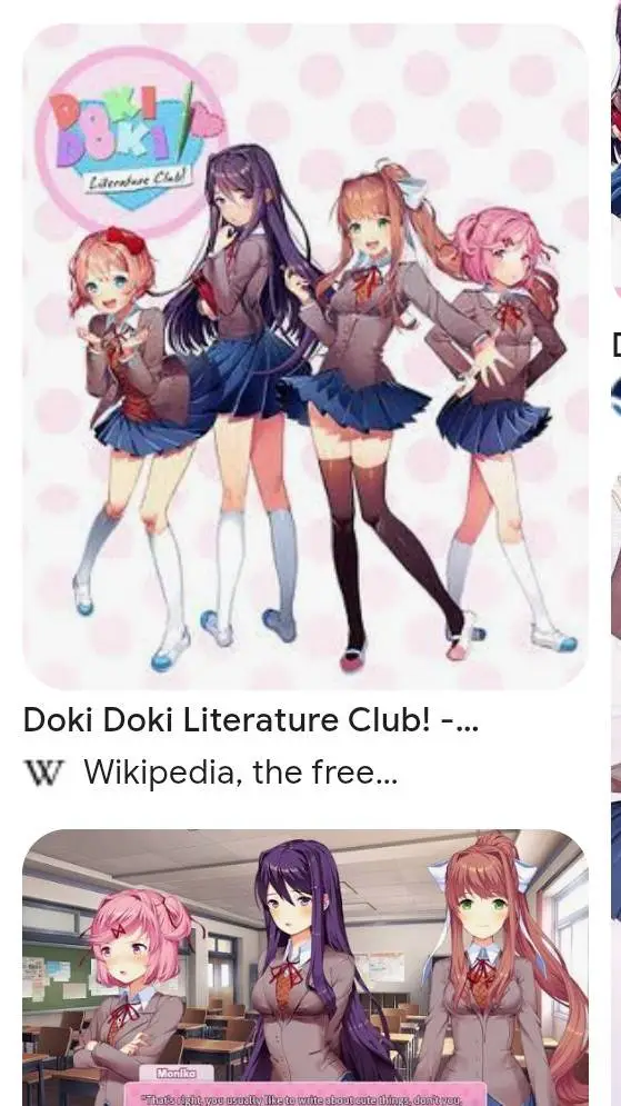 ai character: Doki Doki background