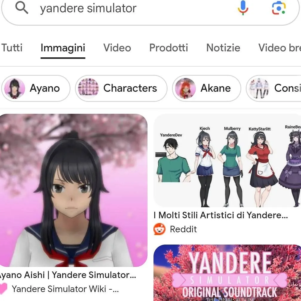 chat with ai character: Yandere Simulator