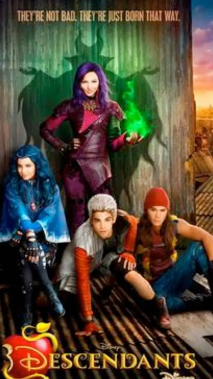 ai character: Descendants  background