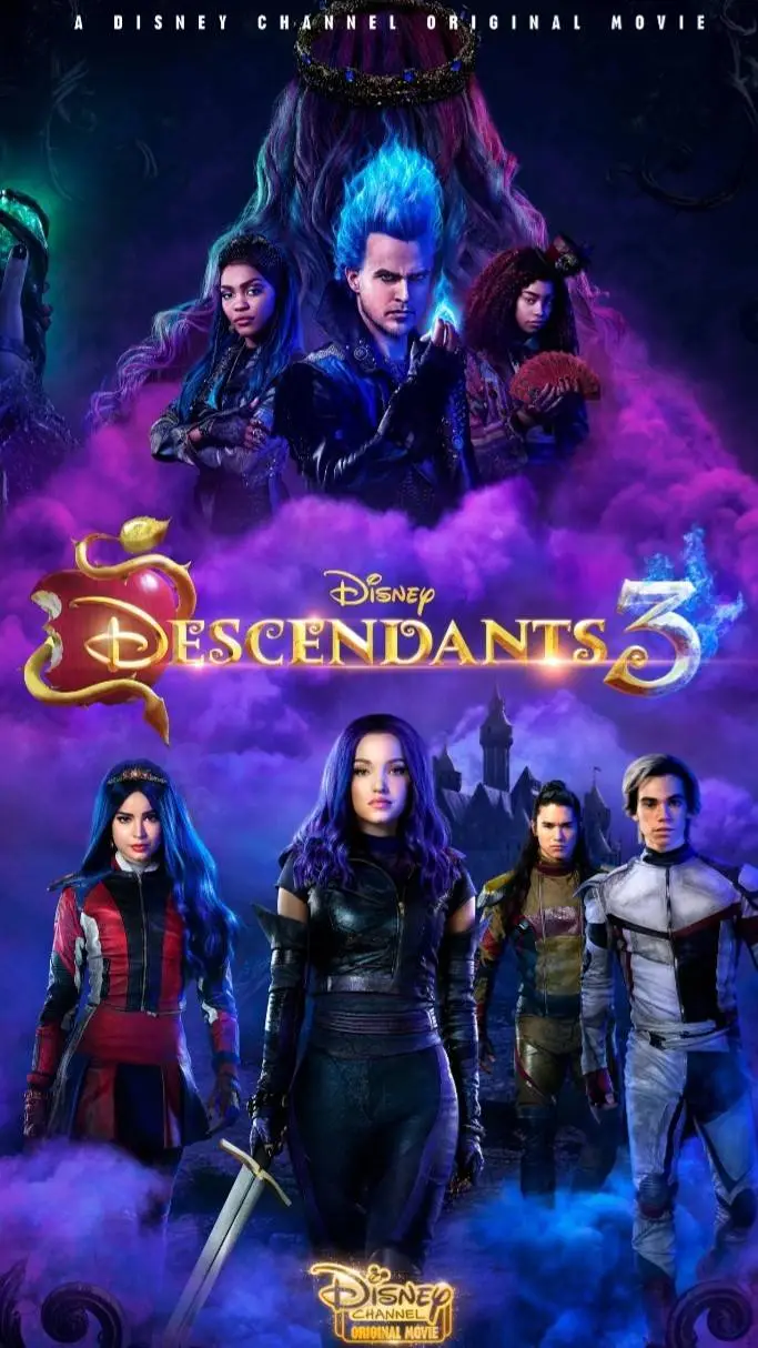 ai character: Descendants  background
