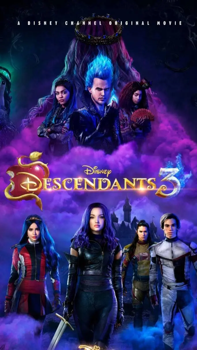 ai character: Descendants  background