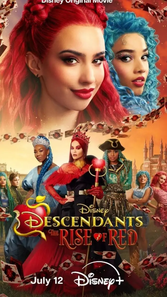 ai character: Descendants 4 background
