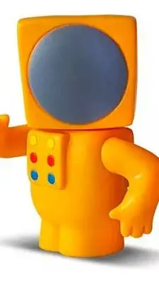 ai character: zoom background