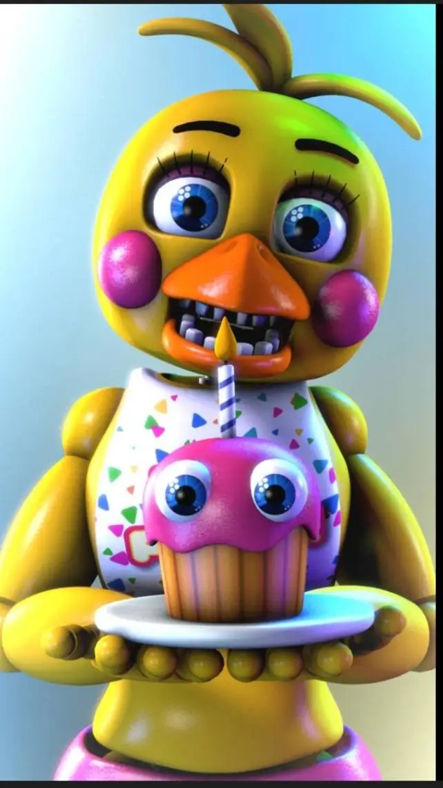ai character: toy chica background