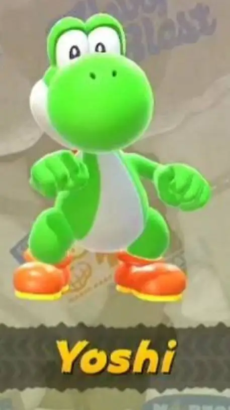 ai character: yoshi background