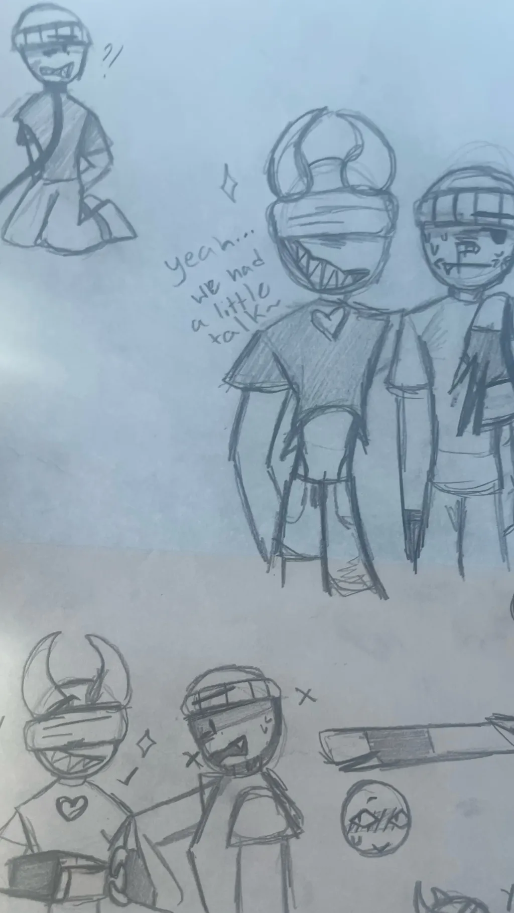 ai character: Ezra X luke background