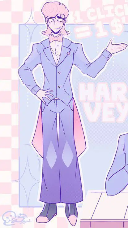 ai character: Harvey background