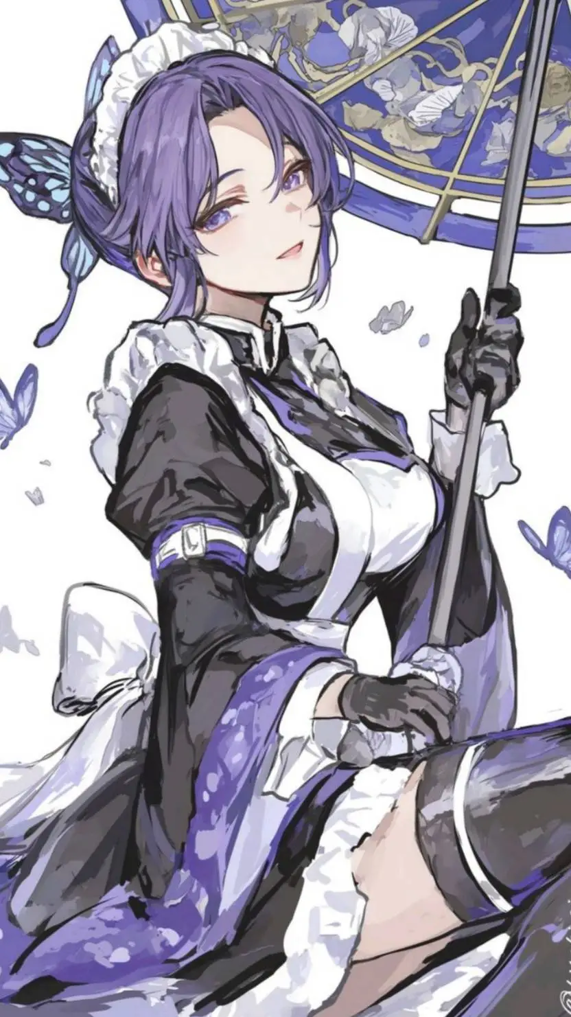 ai character: shinobu Cenicienta background