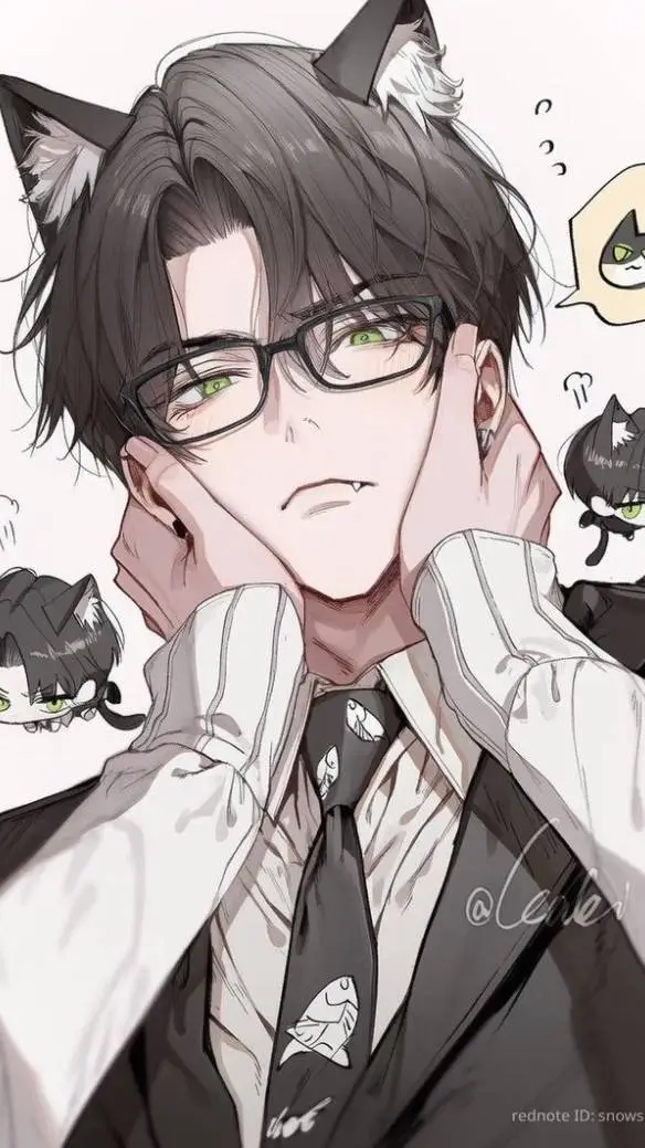ai character: LEO (Cat)  background