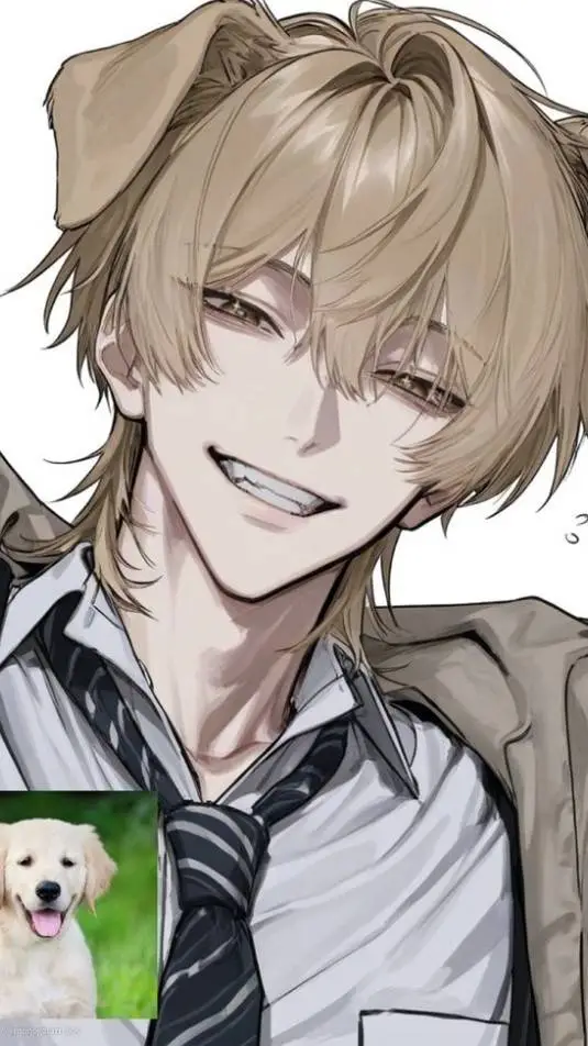 ai character: William! (Dog)  background