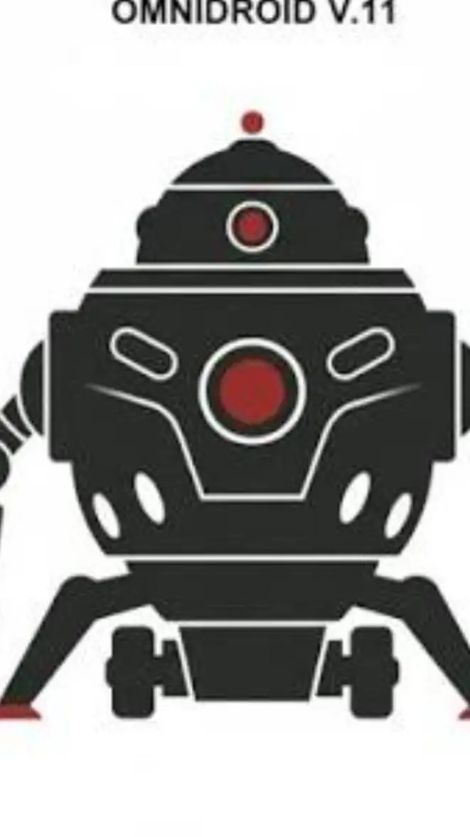 ai character: OMNIDROID V.11 background