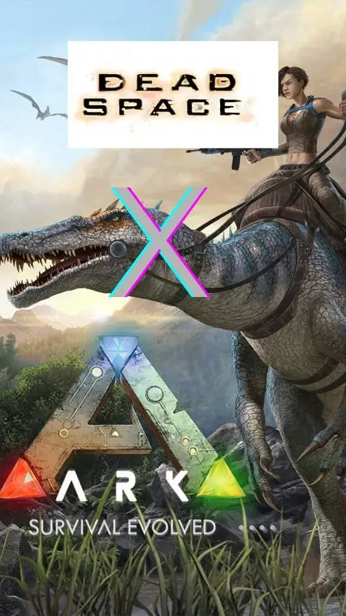 ai character: ARK X DEAD SPACE!  background