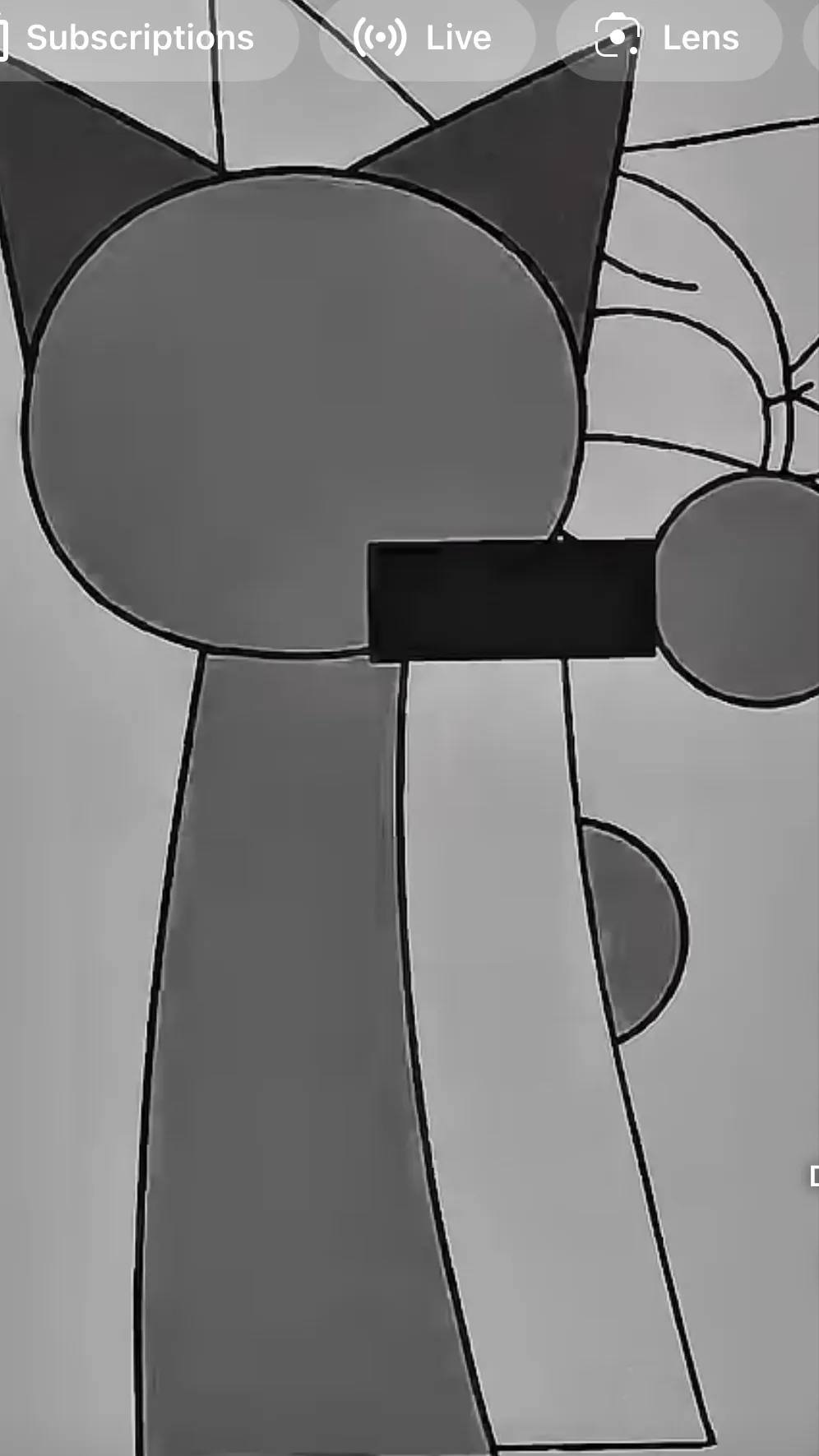 ai character: Gray background